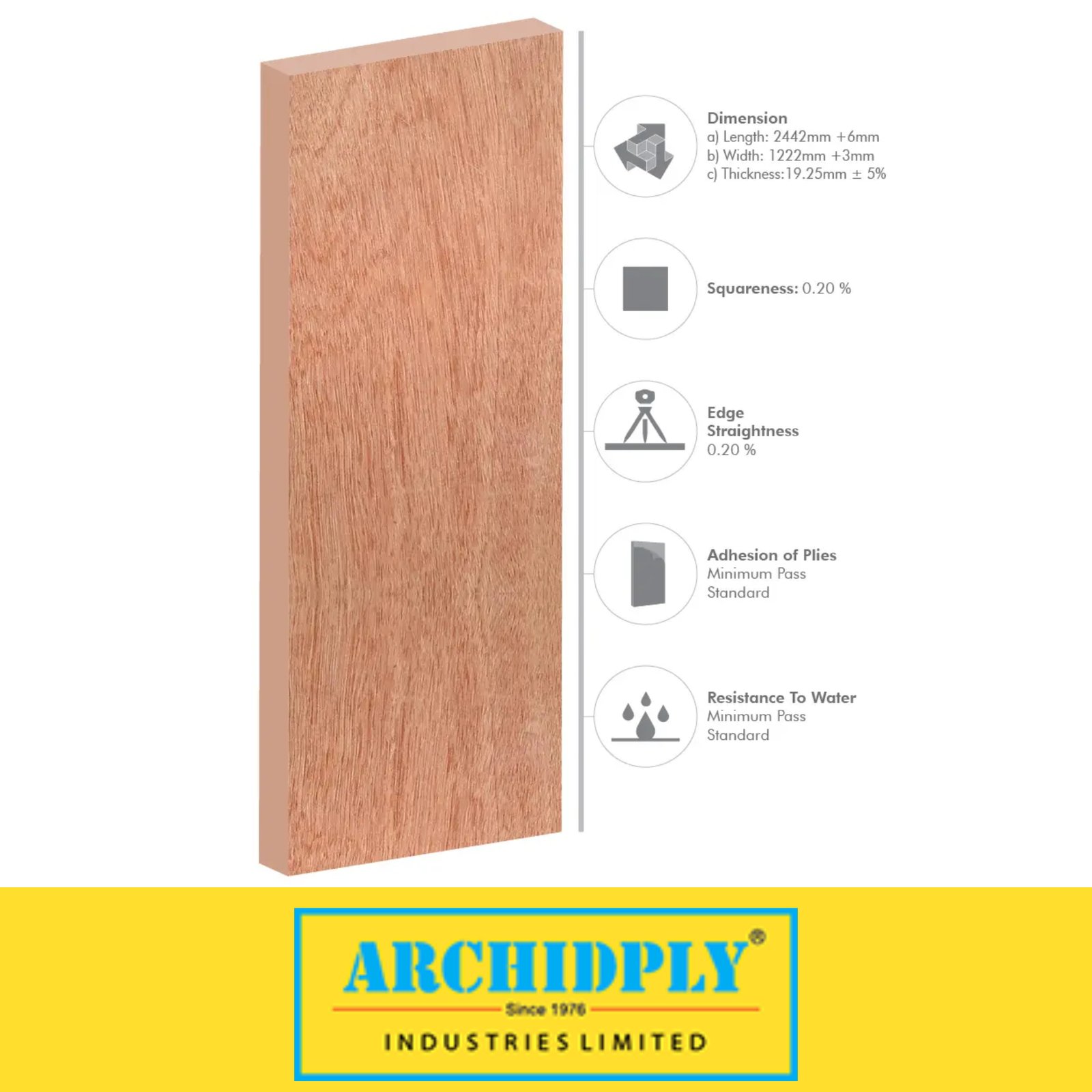 ARCHIDPLY BWP BLOCK BOARD GOLD