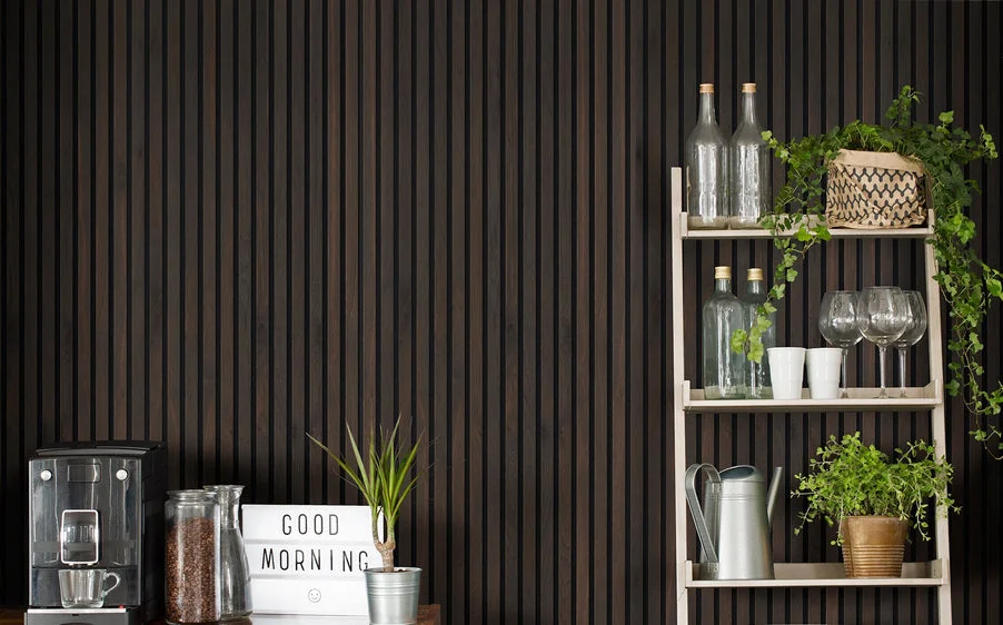 Luxury wood wall paneling